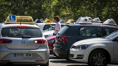 Huelga examinadores de trafico